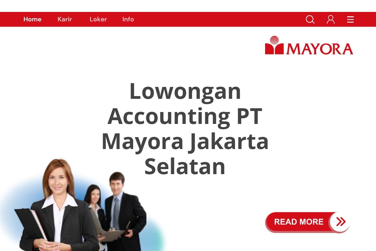 Lowongan Accounting PT Mayora Jakarta Selatan