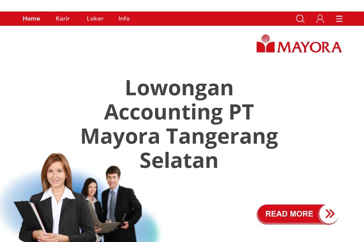 Lowongan Accounting PT Mayora Tangerang Selatan