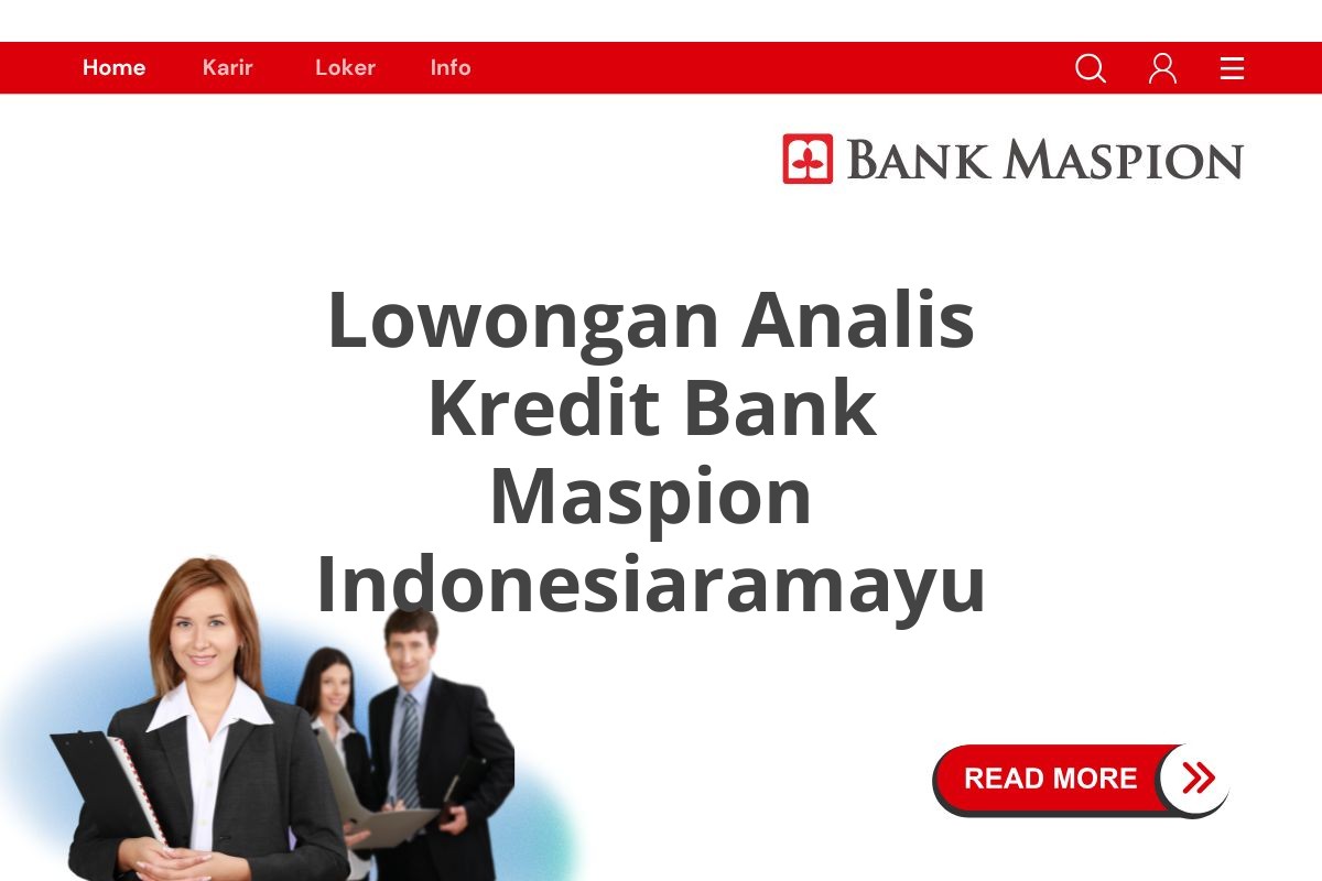 Lowongan Analis Kredit Bank Maspion Indonesiaramayu