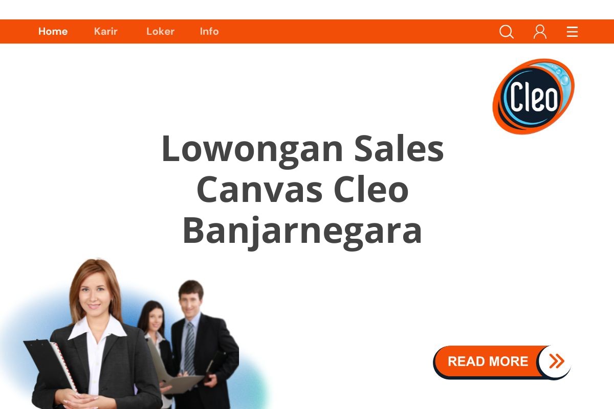 Lowongan Sales Canvas Cleo Banjarnegara