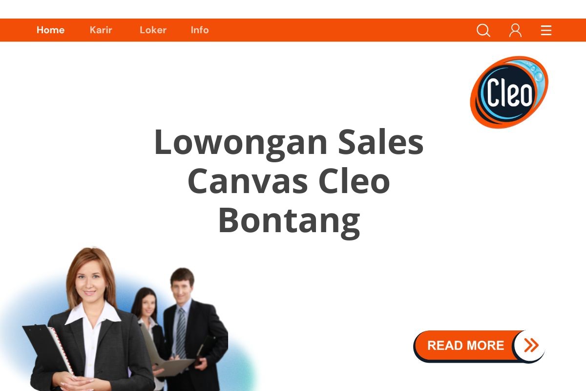 Lowongan Sales Canvas Cleo Bontang