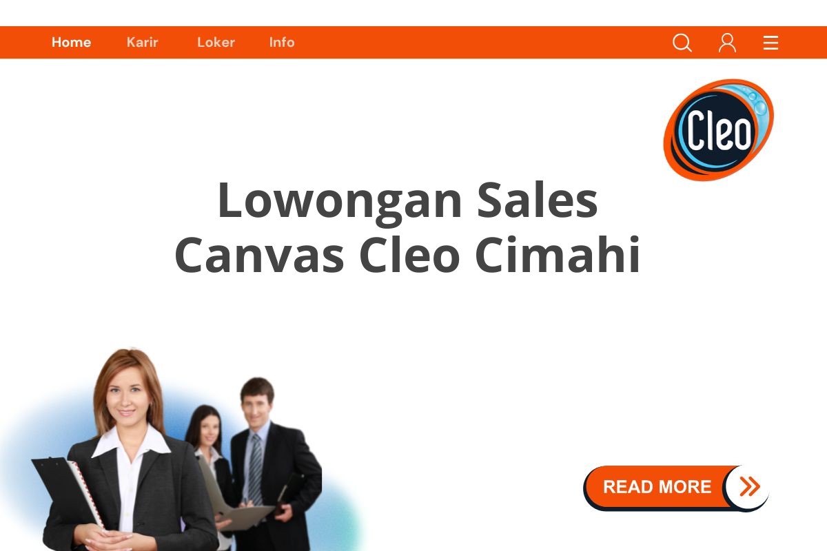 Lowongan Sales Canvas Cleo Cimahi