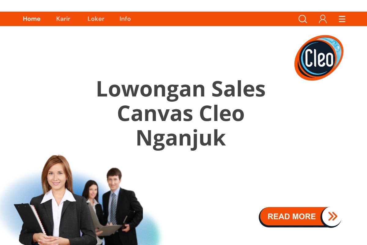 Lowongan Sales Canvas Cleo Nganjuk