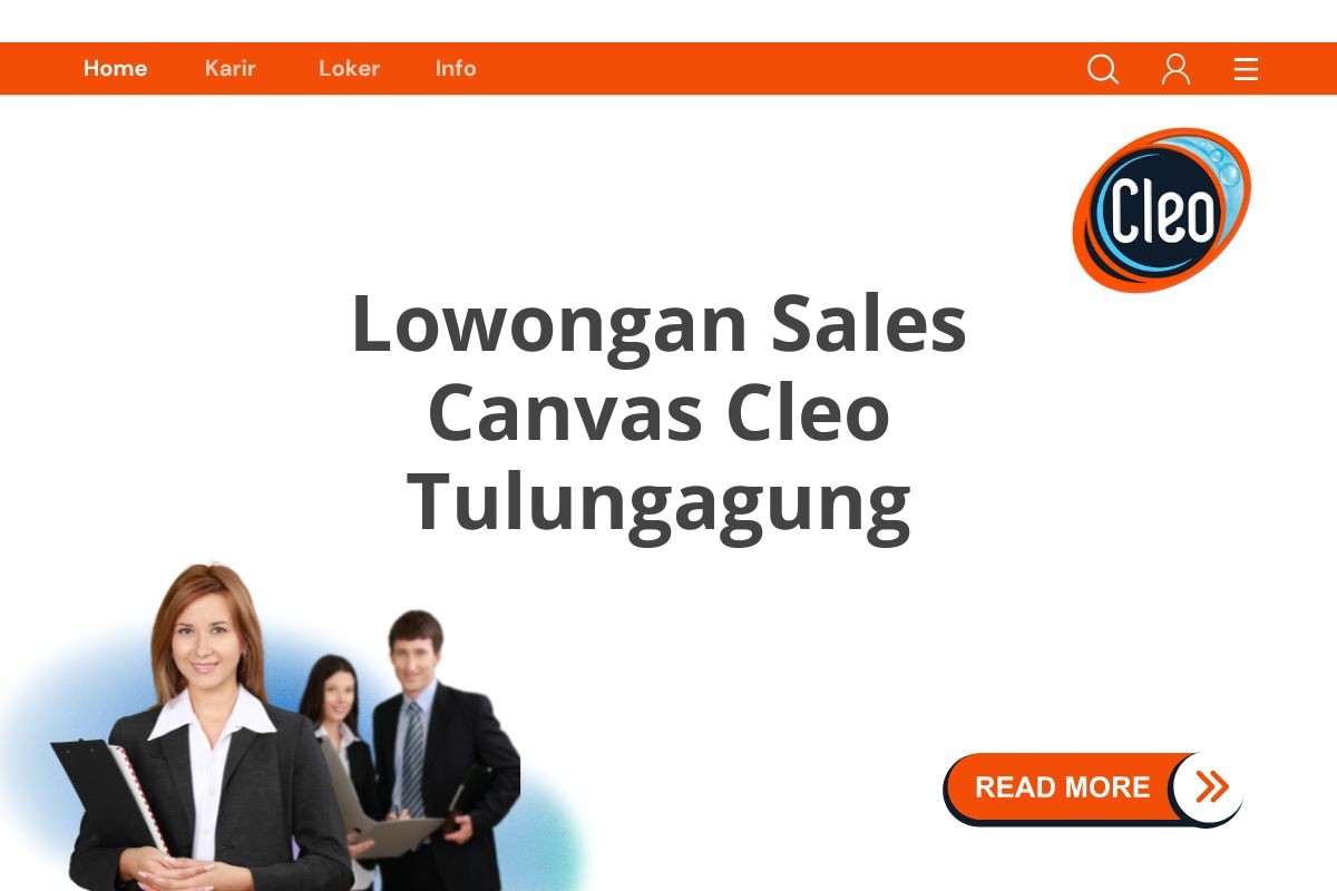 Lowongan Sales Canvas Cleo Tulungagung