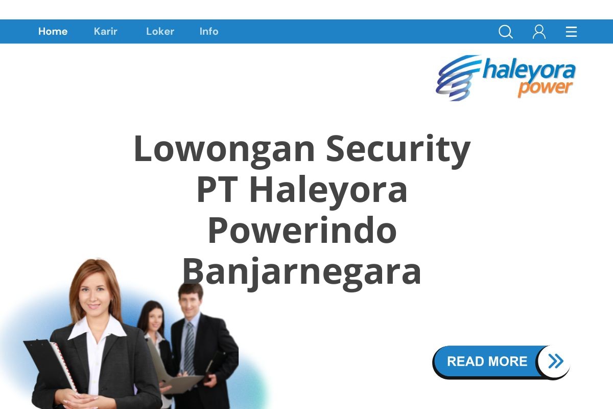 Lowongan Security PT Haleyora Powerindo Banjarnegara