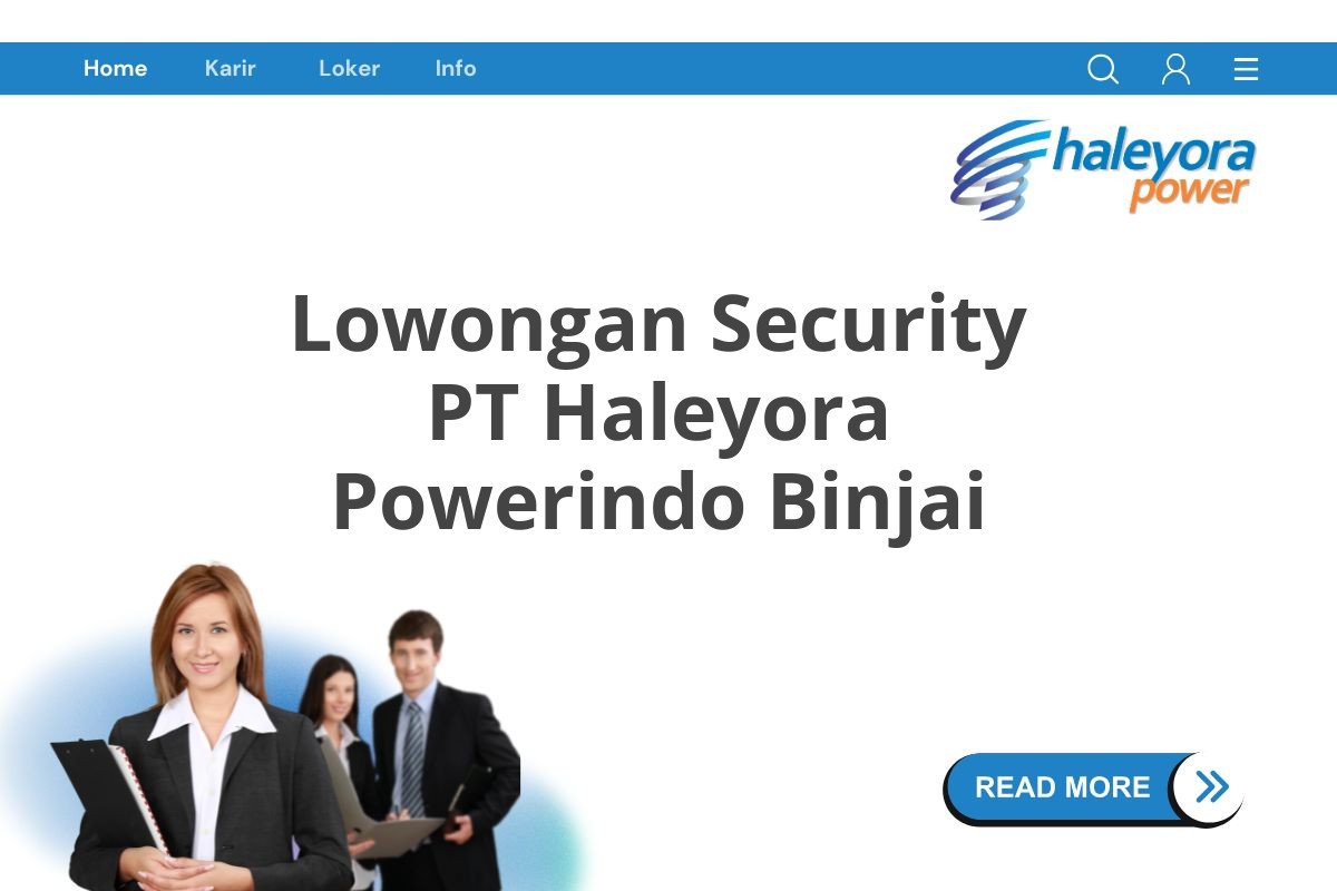 Lowongan Security PT Haleyora Powerindo Binjai