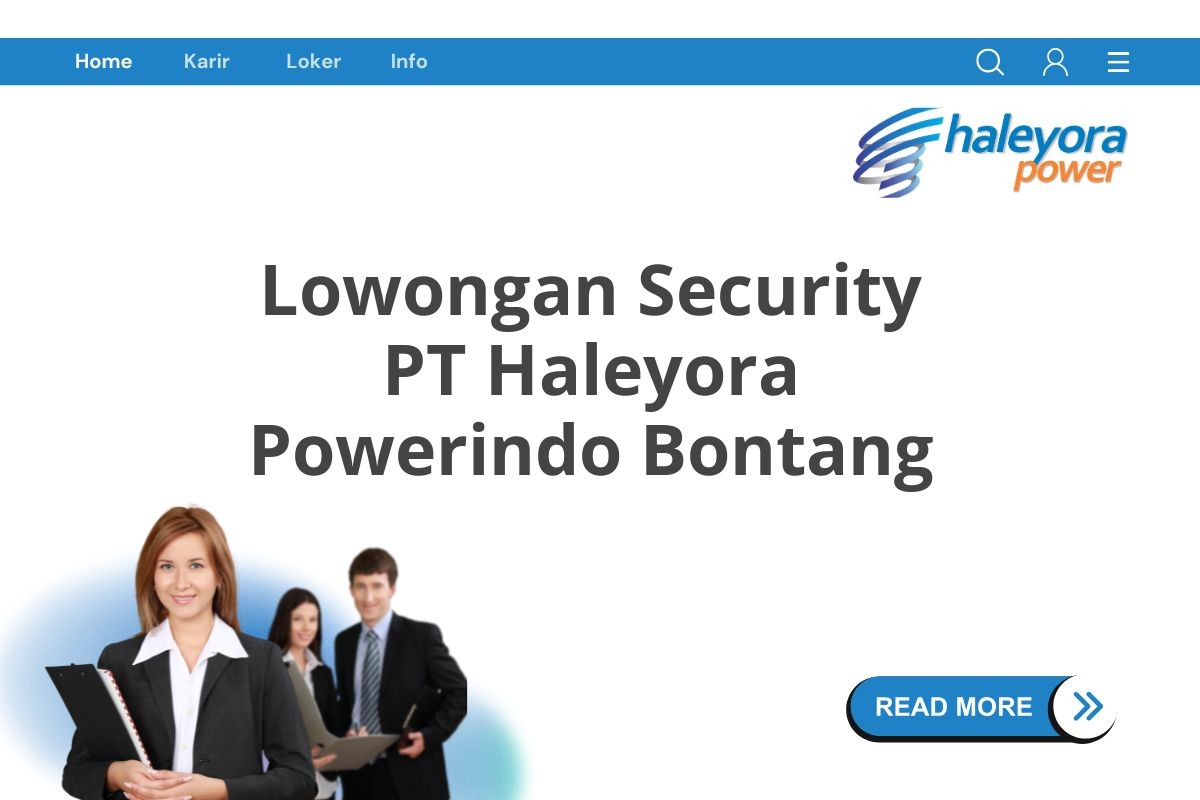 Lowongan Security PT Haleyora Powerindo Bontang