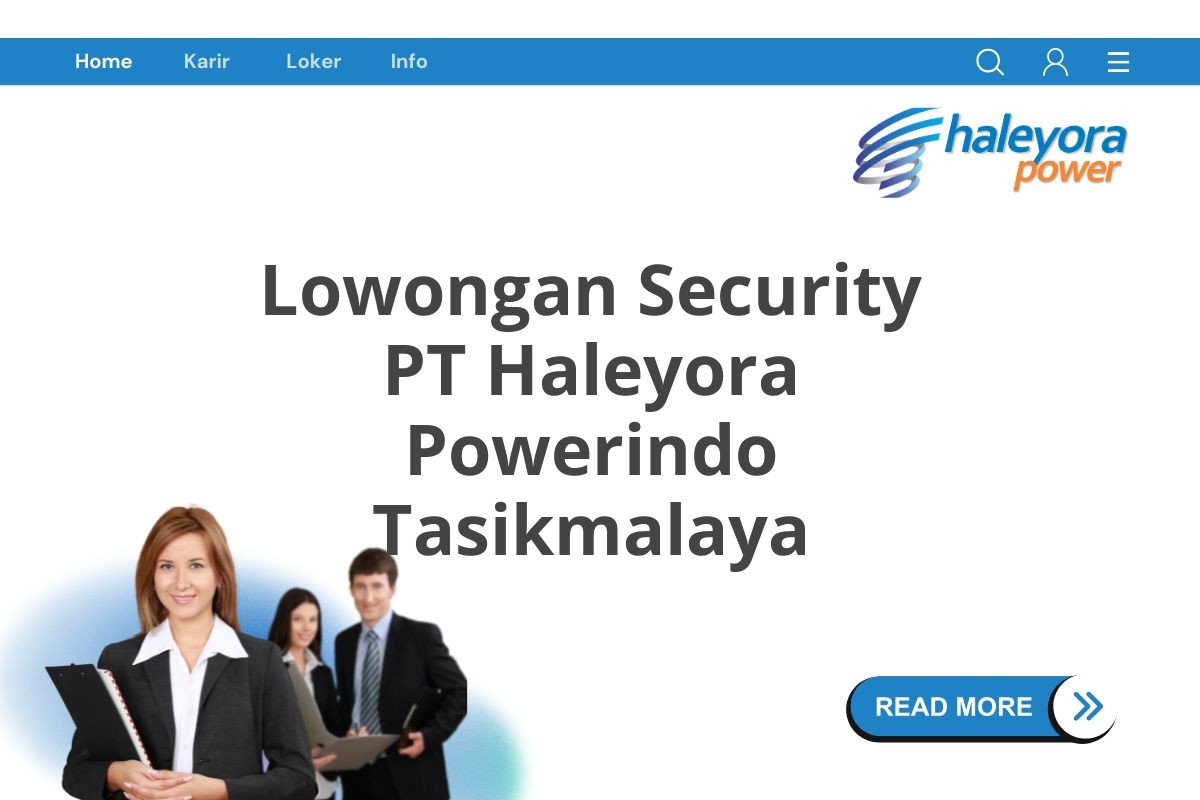 Lowongan Security PT Haleyora Powerindo Tasikmalaya