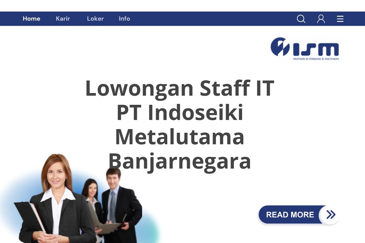 Lowongan Staff IT PT Indoseiki Metalutama Banjarnegara