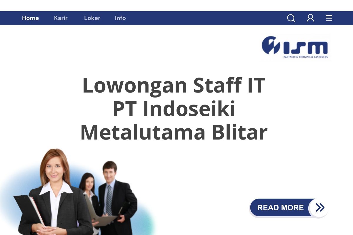 Lowongan Staff IT PT Indoseiki Metalutama Blitar