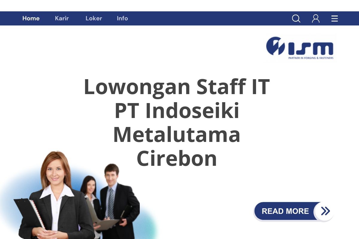 Lowongan Staff IT PT Indoseiki Metalutama Cirebon