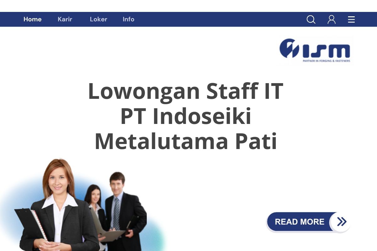 Lowongan Staff IT PT Indoseiki Metalutama Pati