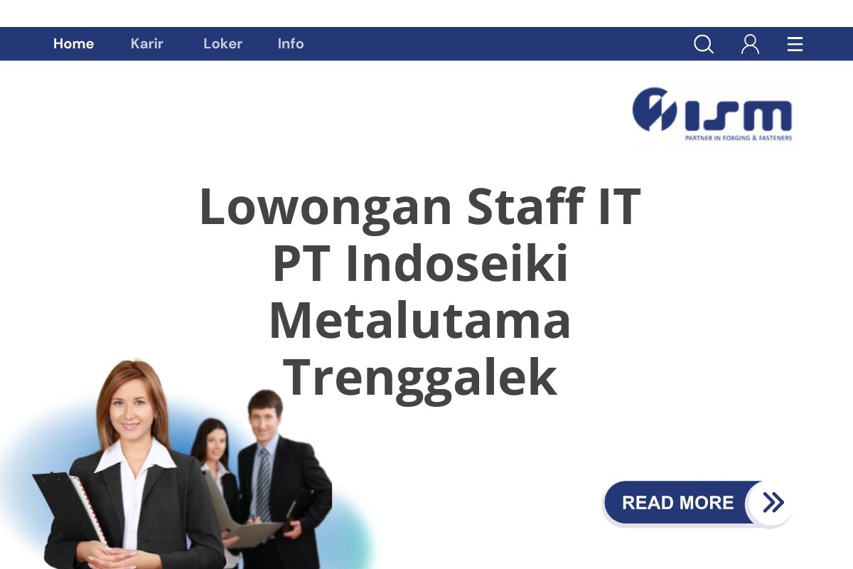 Lowongan Staff IT PT Indoseiki Metalutama Trenggalek